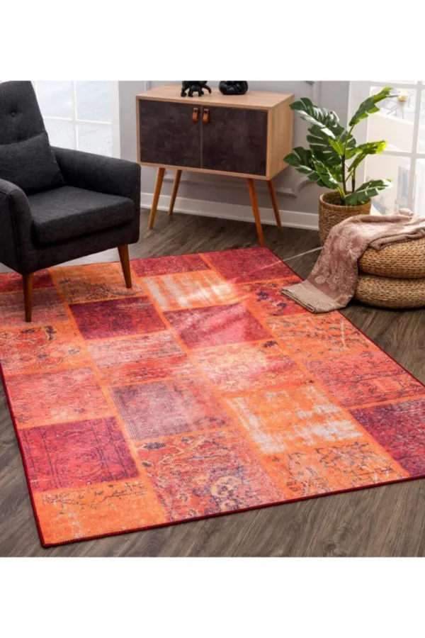 Patchwork Pamuklu Halı Patchwork Pamuklu Halı