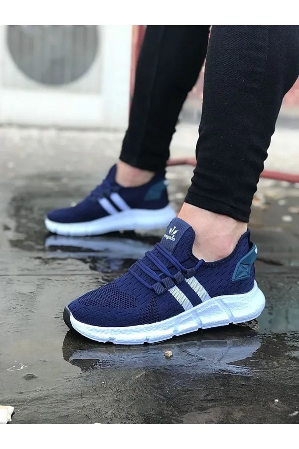 SFTM102 Lacivert Erkek Spor Ayakkabı - LACİVERT SFTM102 Lacivert Erkek Spor Ayakkabı - LACİVERT