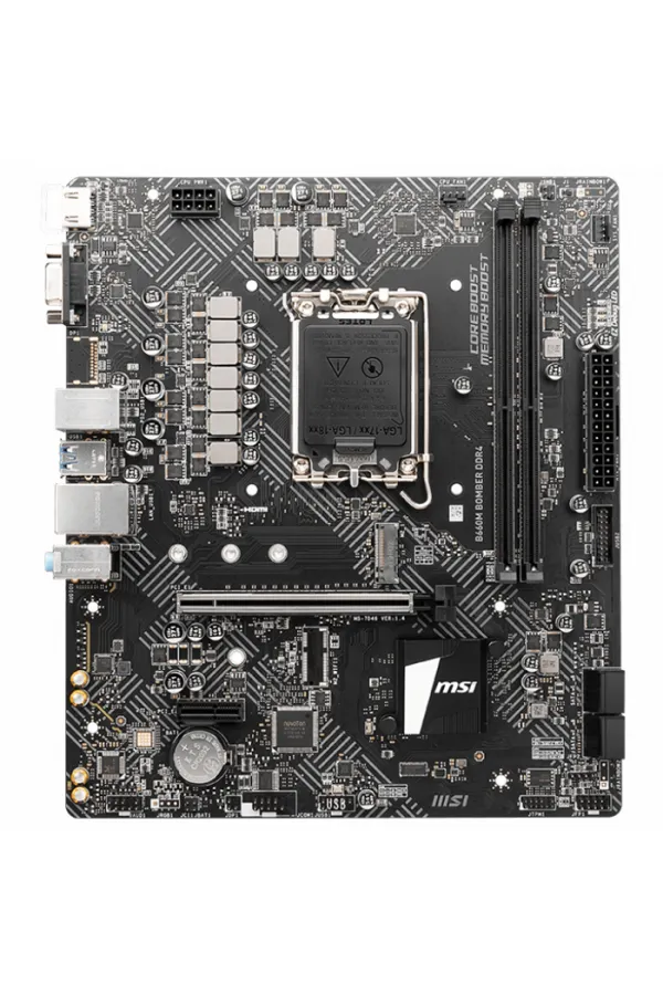 MSI B660M BOMBER DDR4 4600(OC) HDMI M.2 mATX 1700p MSI B660M BOMBER DDR4 4600(OC) HDMI M.2 mATX 1700p