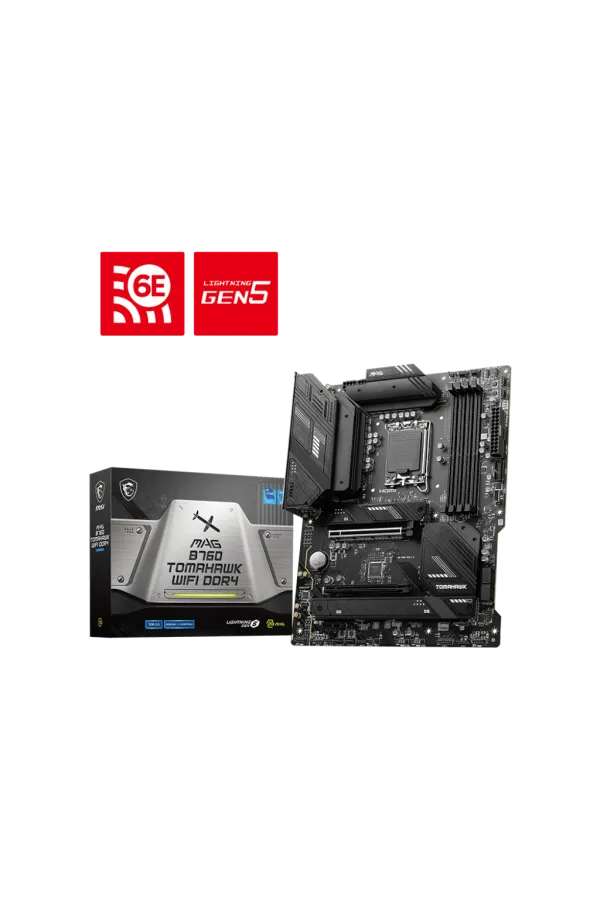 MSI MAG B760 TOMAHAWK WIFI 5333Mhz(OC) DDR4 ATX 1700p MSI MAG B760 TOMAHAWK WIFI 5333Mhz(OC) DDR4 ATX 1700p