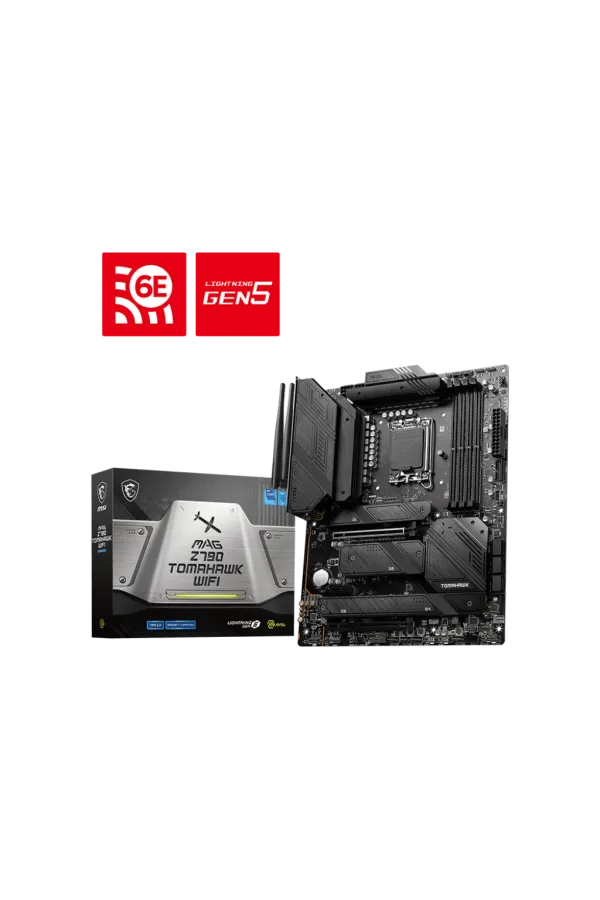 MSI MAG Z790 TOMAHAWK WIFI DDR5 7200MHz 1700p ATX MSI MAG Z790 TOMAHAWK WIFI DDR5 7200MHz 1700p ATX