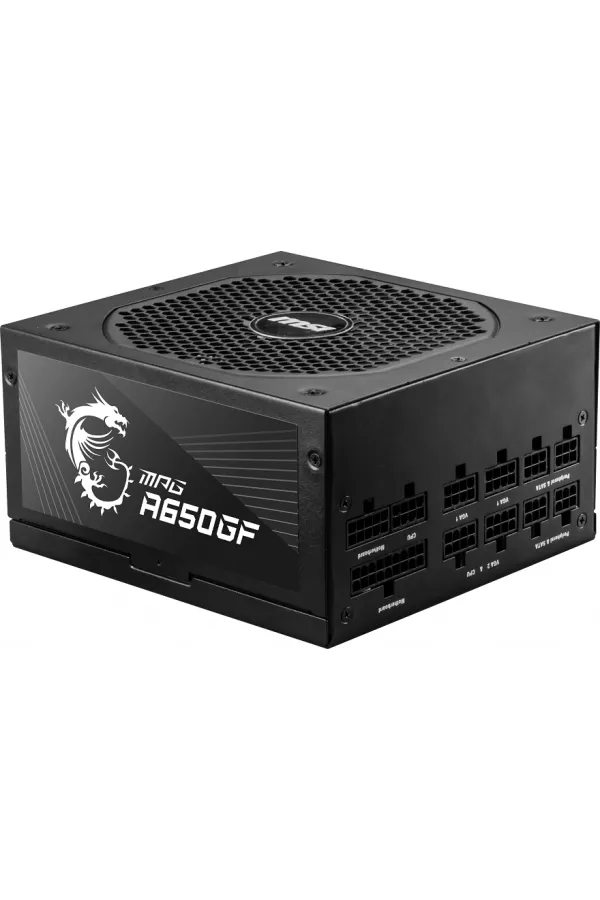 MSI MPG A650GF 650W 80+ GOLD POWER SUPPLY MSI MPG A650GF 650W 80+ GOLD POWER SUPPLY