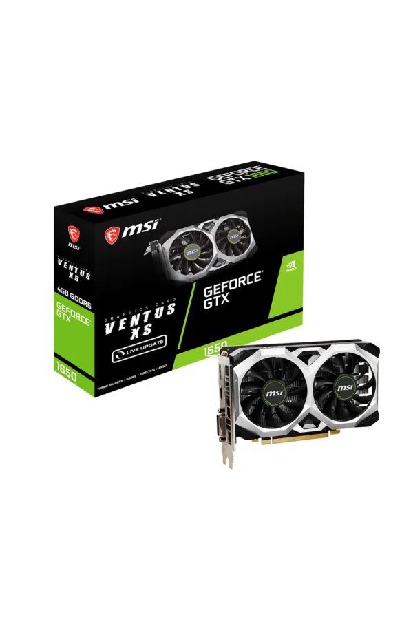 MSI GTX 1650 D6 VENTUS XS V1 4G DP DVI HDMI 128Bit MSI GTX 1650 D6 VENTUS XS V1 4G DP DVI HDMI 128Bit