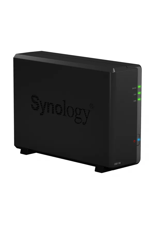 SYNOLOGY DS118 1 YUVALI 1GB NAS DEPOLAMA ÜNİTESİ SYNOLOGY DS118 1 YUVALI 1GB NAS DEPOLAMA ÜNİTESİ