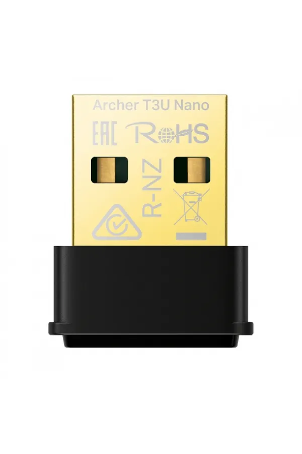 TP-LINK ARCHER T3U NANO 1300MBPS DUAL BAND ADAPTÖR TP-LINK ARCHER T3U NANO 1300MBPS DUAL BAND ADAPTÖR