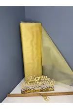 Gold Kristal Tül En 3 Mt Boy 1 Mt Gold Kristal Tül En 3 Mt Boy 1 Mt