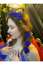 İncili, Boncuklu Söz, Nişan, Nikah, Düğün Gelin Tacı, Gelin Saç Tasarım Aksesuarı