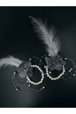 Gümüş Inci Detaylı Lüx Nedime Bileklik 1 Bride + 9 Nedime Bileklik Set